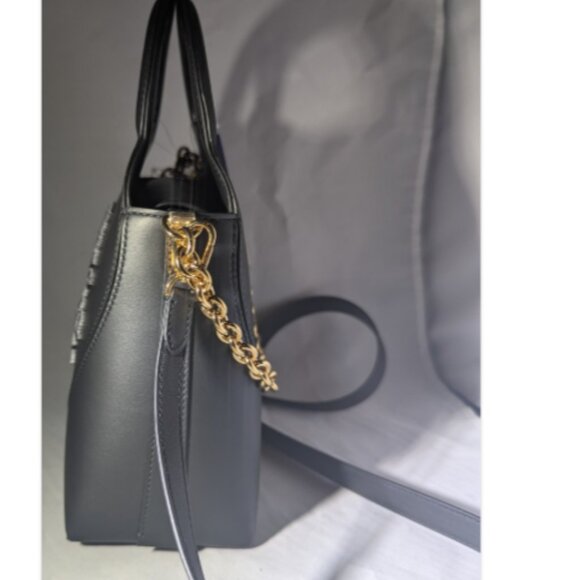 NWT Super Rare Tiffany & Co. Return To Tiffany Raised Logo Black Leather Purse - Picture 15 of 16